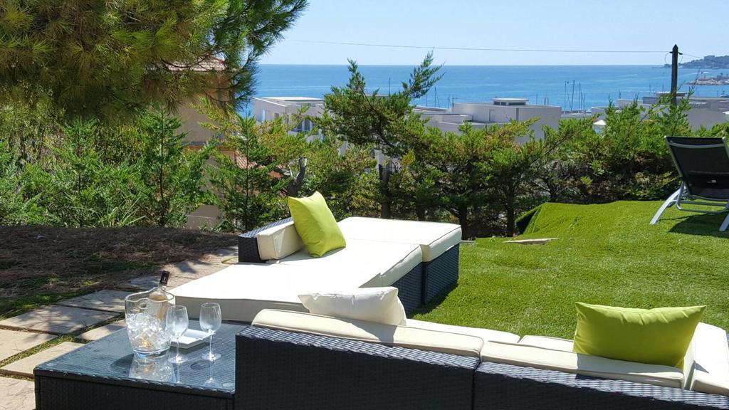 Cap Au Sud,Vue Panoramique Mer,Piscine Ментона Экстерьер фото
